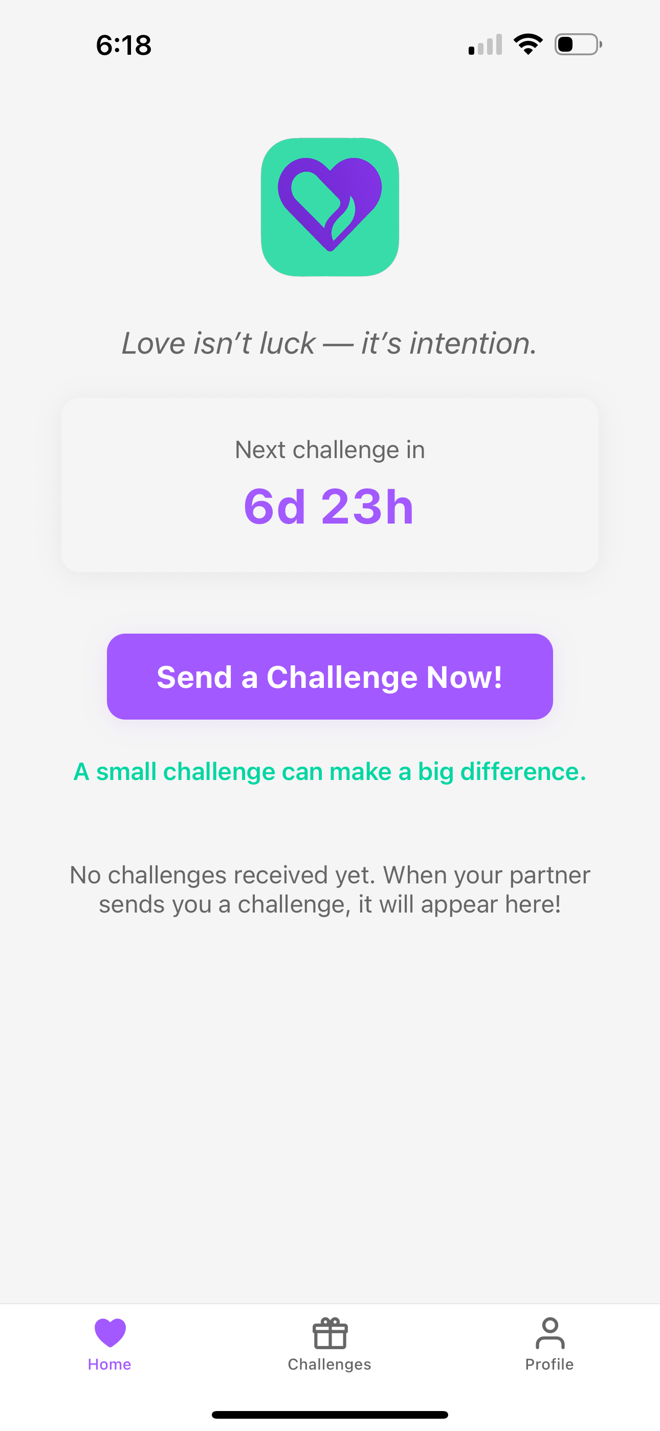 Amora app screenshot